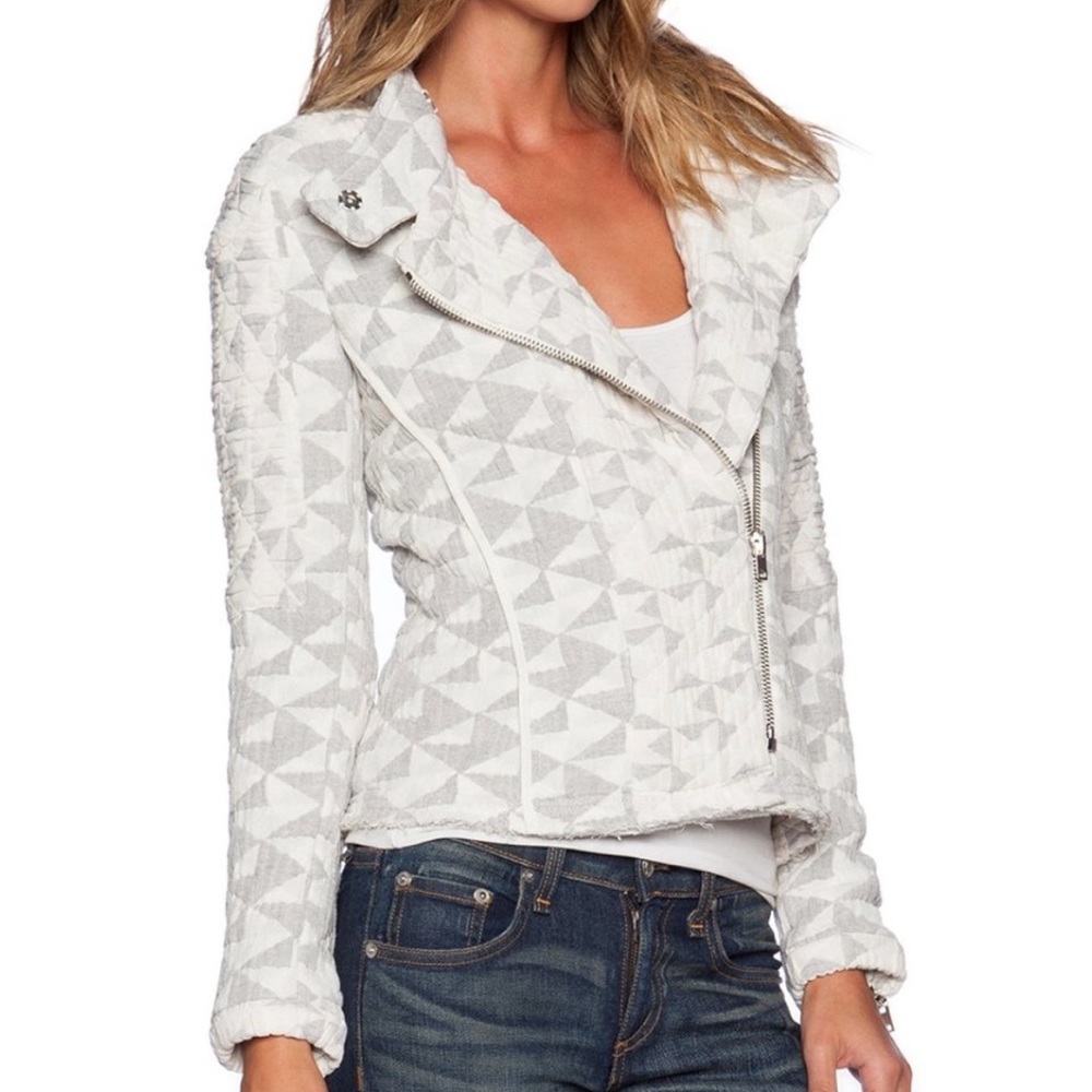 Iro Otavia Quilted Patterned Jacket - image 2